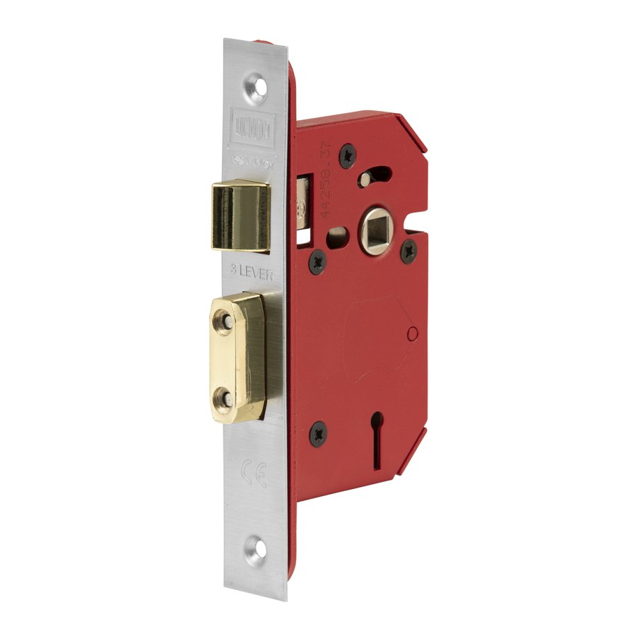 3-Lever Mortice Lock 3" Case